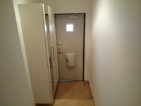 きれいな玄関です