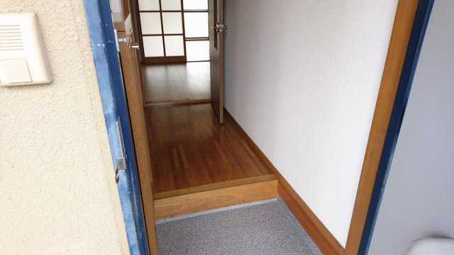 きれいな玄関です