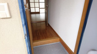 きれいな玄関です