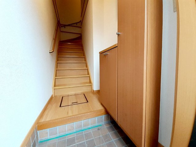 毎日通る玄関はこちらです