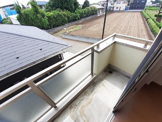 広々としたバルコニーです