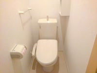 コンパクトで使いやすいトイレです