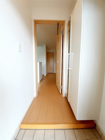 ゆったりとした玄関です