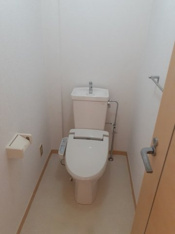 トイレもきれいです