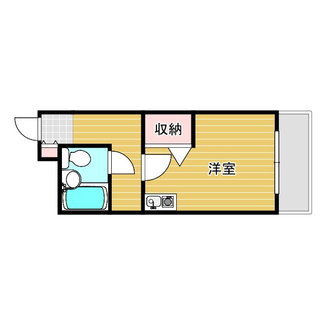 ダイアパレス塚本Ⅱ番館の間取り