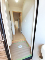 シンプルで使いやすい玄関です