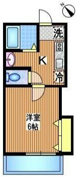 サンモールKの間取り