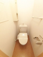 トイレもきれいです