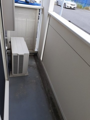 広々としたバルコニーです