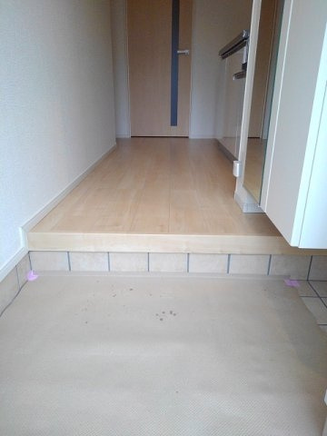 ゆったりとした玄関です
