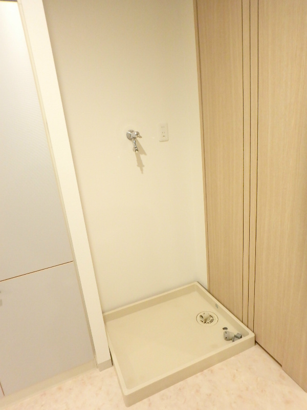 室内洗濯機置場です。