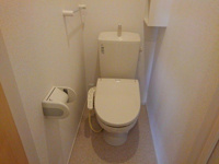 トイレもきれいです