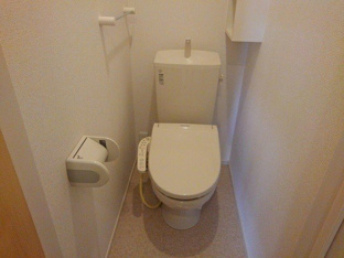 トイレもきれいです