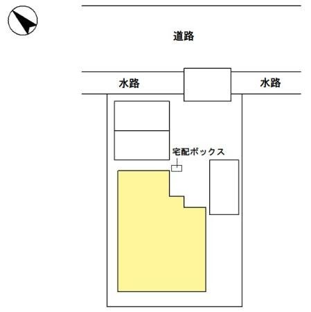 和田中H貸家の区画図