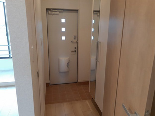 きれいな玄関です