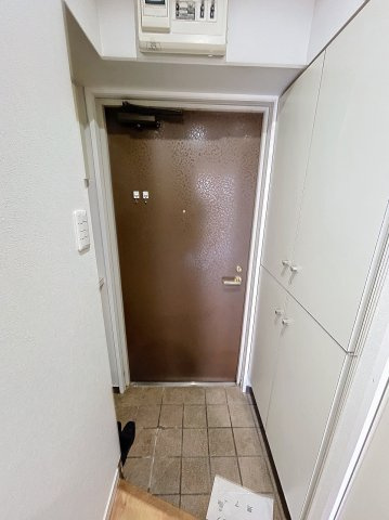 シンプルで使いやすい玄関です