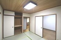 和室があると落ち着いた雰囲気になりますね
