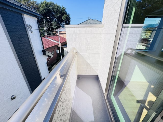 市川市国分３丁目新築戸建のバルコニー|5.25帖洋室前バルコニー