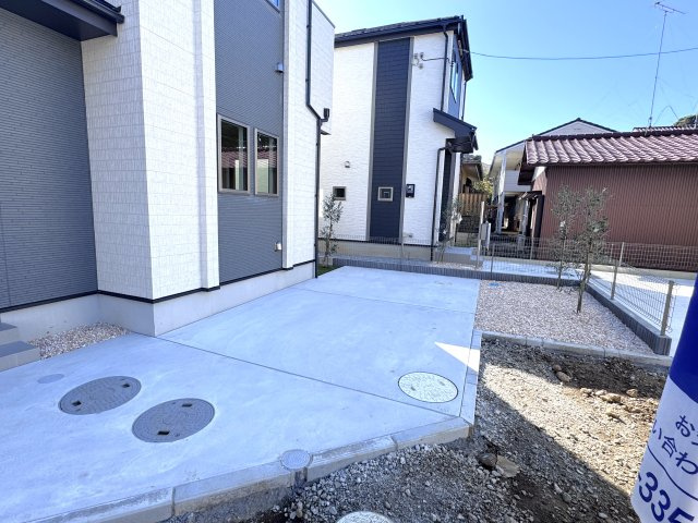 市川市国分３丁目新築戸建の駐車場|D号棟駐車スペース