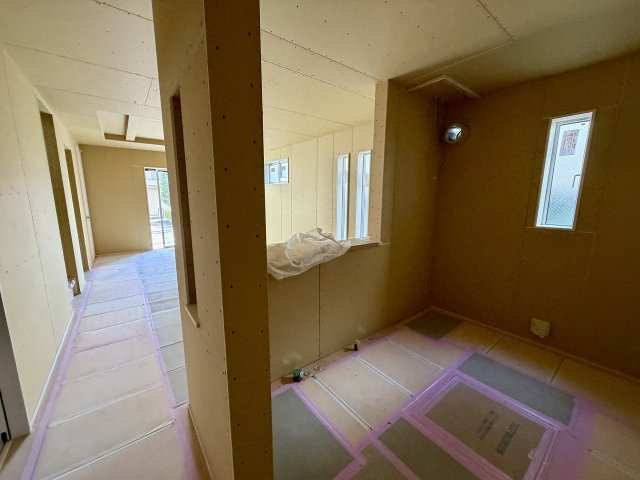 練馬区上石神井4丁目　南道路幅員約7m　新築分譲住宅全2棟のキッチン|2号棟