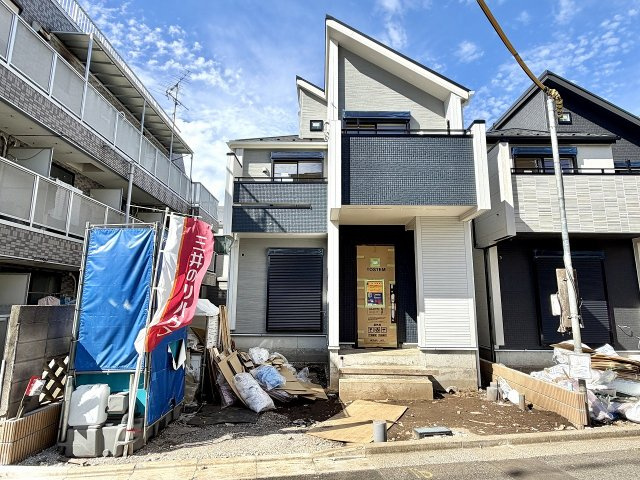 練馬区上石神井4丁目　南道路幅員約7m　新築分譲住宅全2棟の外観|2号棟