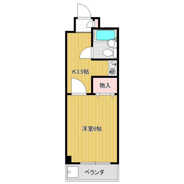 エメラルドマンションの間取り