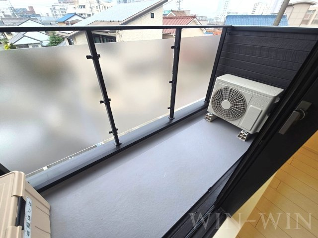 朝風のノーブルのバルコニー