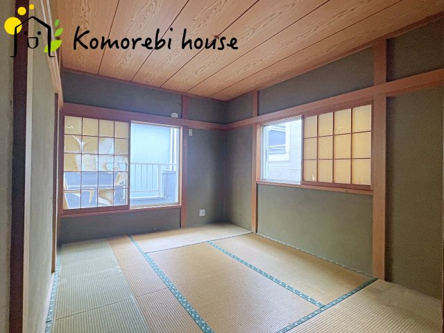 上尾市平塚　中古戸建の寝室|落ち着いた色調の寝室です