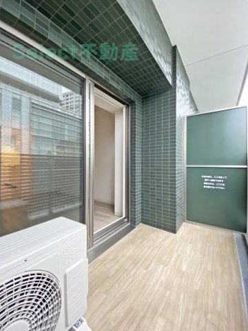 プレサンス金山デュアルのバルコニー