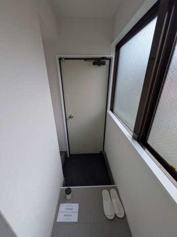 サンハイム菅馬場の玄関
