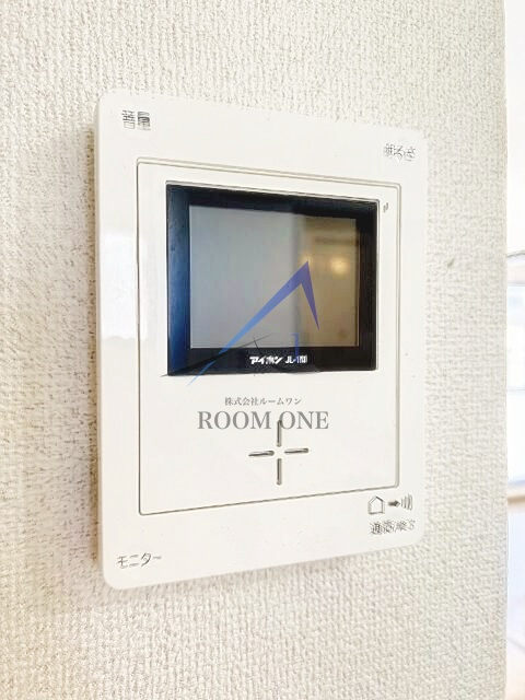 サンライズ豊島のセキュリティ|モニター付きインターホンです。