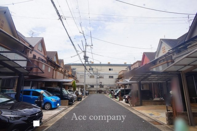 【前面道路含む現地写真】 | 八尾市福栄町1丁目 | 【南側前面道路：ゆったり幅員6ｍ☆】（北側道路：幅員4.7ｍ）