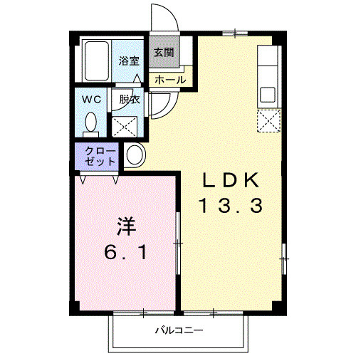 【仲介手数料：50％OFF】対象物件！の間取り