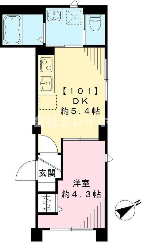 ルーチェエスの間取り