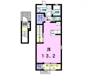 【間取り】 | シャンド・フルール　Ｙ