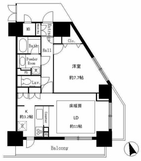 【間取り】 | サンクレール荒川ブランガーデン
