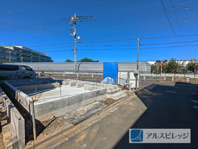 新築｜新座市石神1丁目｜全１棟の前面道路含む現地写真|現地（2026年10月）撮影