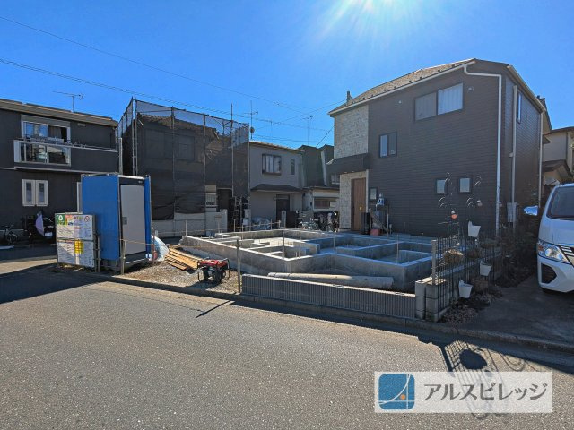 新築｜新座市石神1丁目｜全１棟の外観|現地（2026年10月）撮影