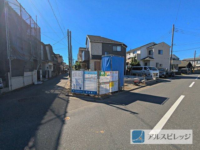 新築｜新座市石神1丁目｜全１棟の前面道路含む現地写真|現地（2026年10月）撮影