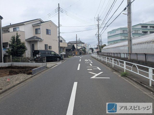 新築｜新座市石神1丁目｜全１棟の外観|現地（2026年8月）撮影