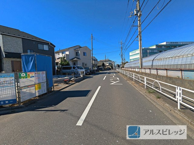 新築｜新座市石神1丁目｜全１棟の前面道路含む現地写真|現地（2026年10月）撮影