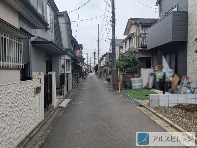 新築｜新座市石神1丁目｜全１棟の前面道路含む現地写真|現地（2026年8月）撮影