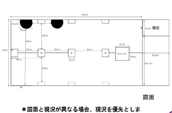 江東区枝川２丁目の倉庫の間取り