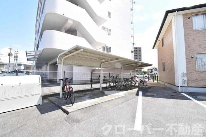リースランド中府 Ａのその他共用部分|駐輪場