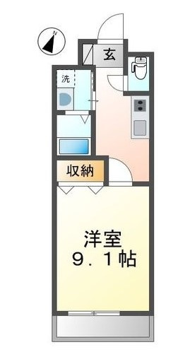 【間取り】 | La forte Taoji | La forte Taoji(ラフォルテタオジ)