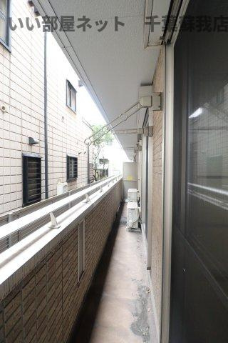 ヴェルデ神明町のバルコニー|バルコニー付きです