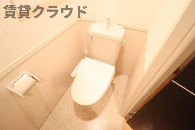 ヴェルデ神明町のトイレ|清潔感のあるトイレです
