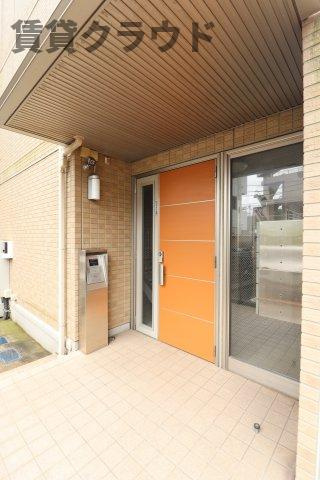 ヴェルデ神明町のエントランス|安心のオートロック付き！