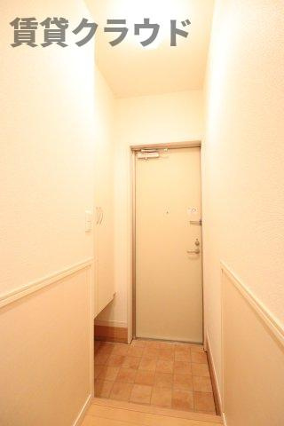 ヴェルデ神明町の玄関|落ち着いた玄関です