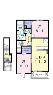 【間取り】 | グレイス　ヌーヴォー　Ｎ